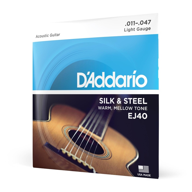 D’addario Silk & Steel EJ40