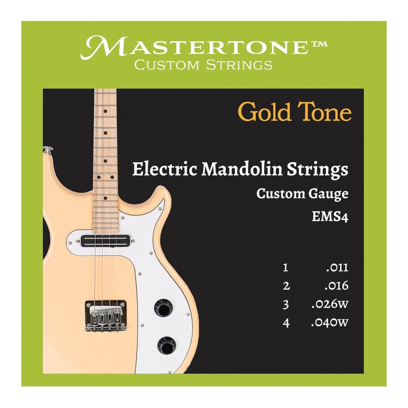 Gold Tone EMS4 Electric 4-String Mandolin Strings