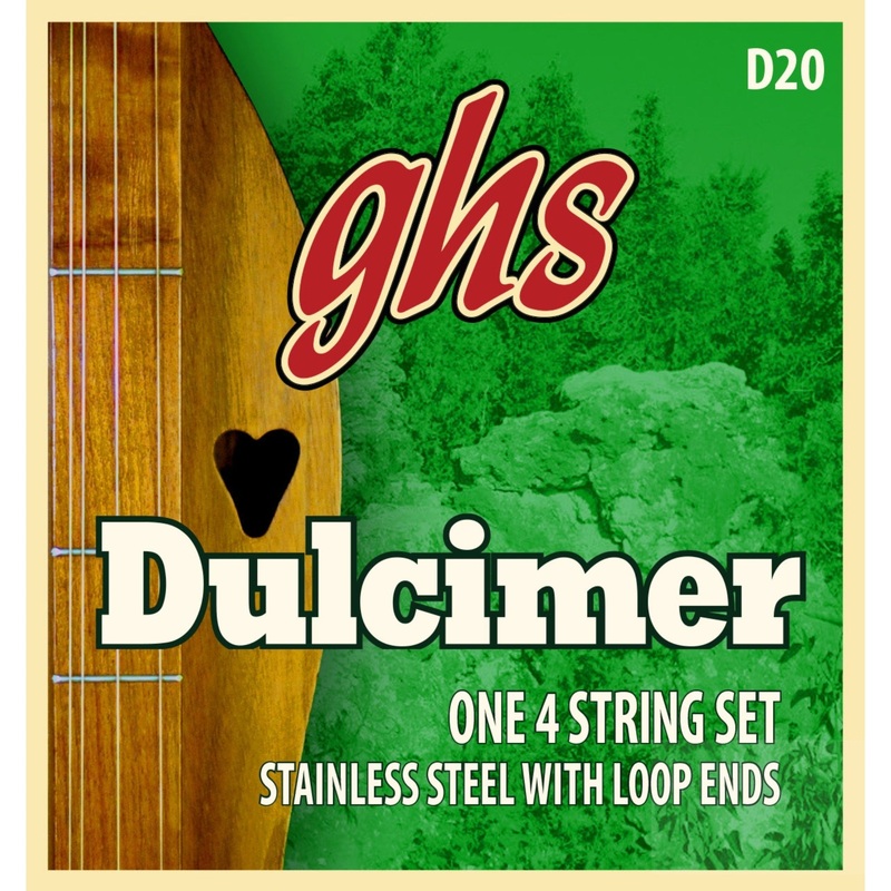 GHS Dulcimer Loopend Stainless Steel Strings 12-20 D20 (B002NLWFEI)