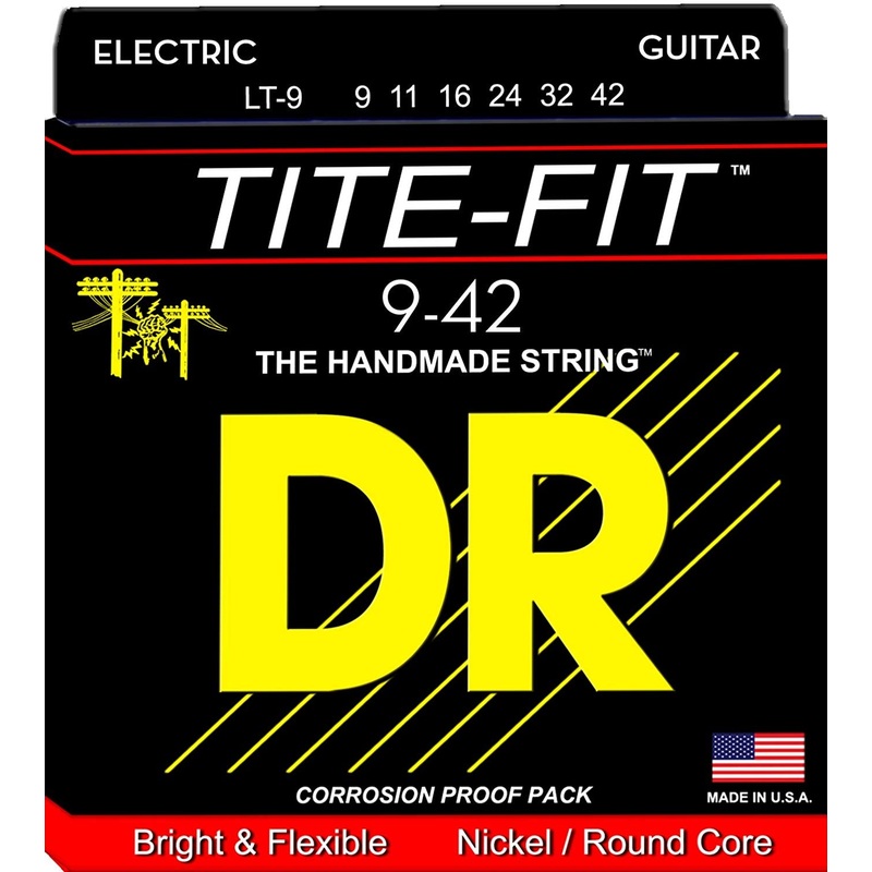 DR LT9 Tite Fit 9 42 Electric Guitar Strings