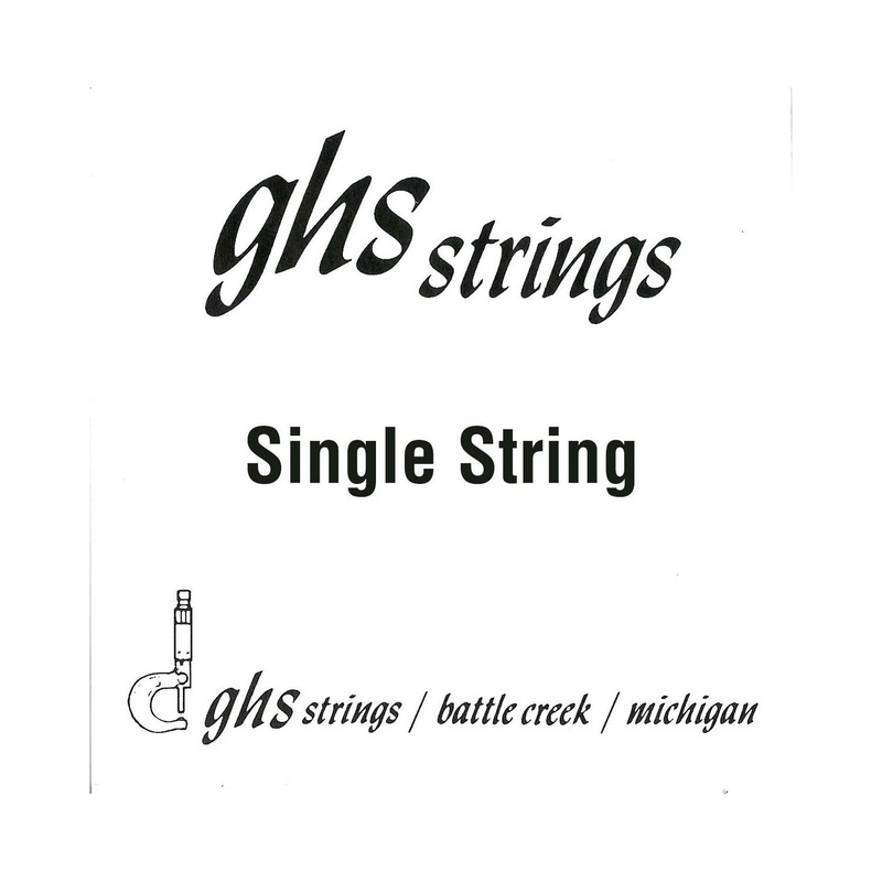 GHS L12 Plain Steel Loop End Single String 012
