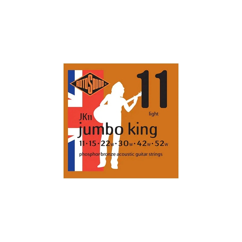 Rotosound Jumbo King Acoustic Light 11-52