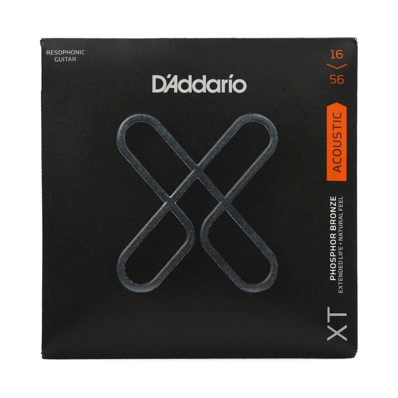 D’Addario XT Phosphor Bronze Medium Gauge Resophonic Guitar Strings