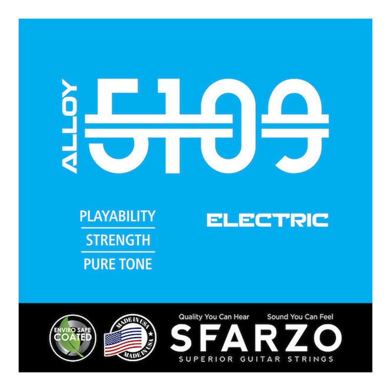 Sfarzo Alloy 5109 Electric Guitar Strings, 10-46