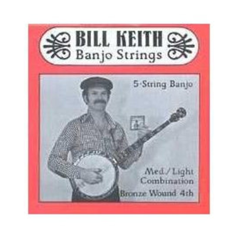 Bill Keith Bronze 5-String Banjo Set, Red Label