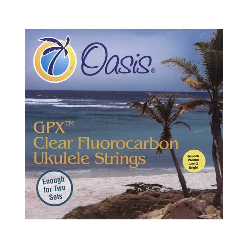 Oasis UKE-8001SB Uke Set, Bright Low G, Smooth Wound