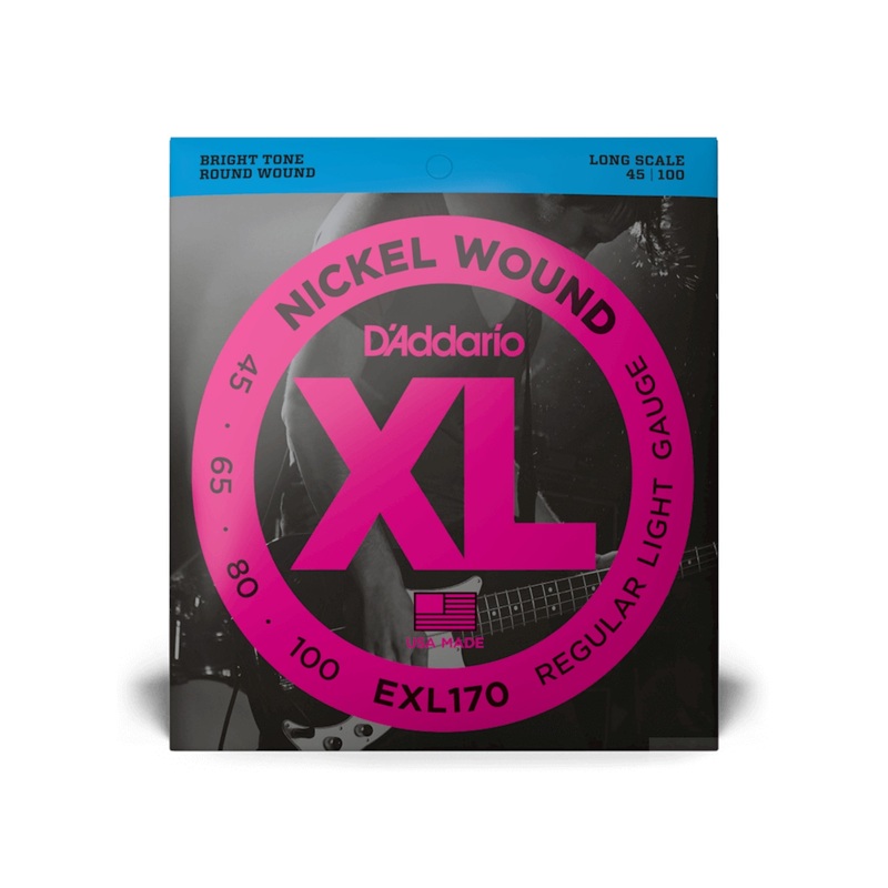 D’Addario Bass Guitar Strings – EXL170