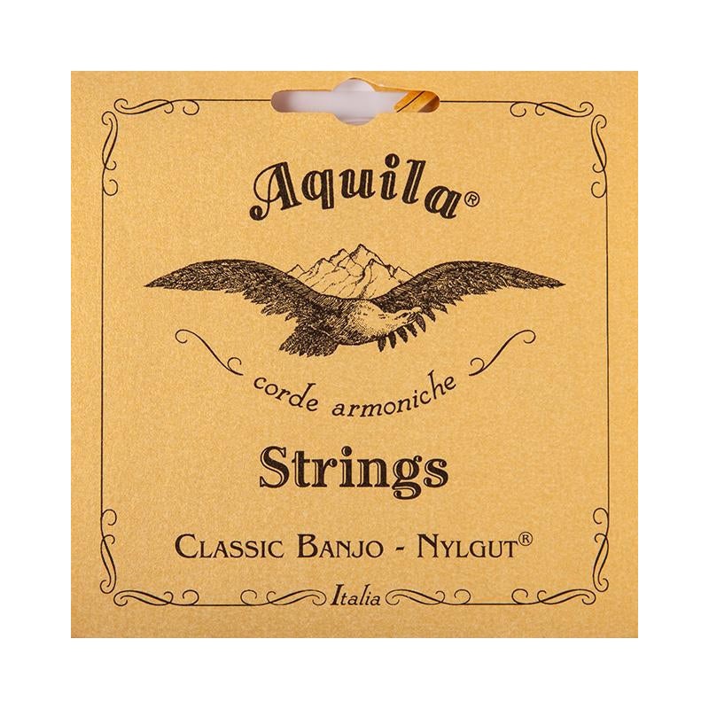 AQUILA 5B 5-STRING BANJO STRING SET, MEDIUM TENSION, NYLGUT