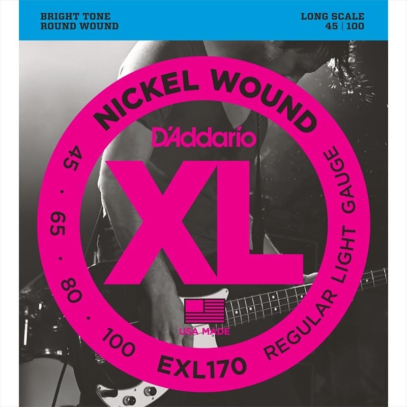 D’Addario Nickel Wound 8-String Bass Strings (Regular Light)