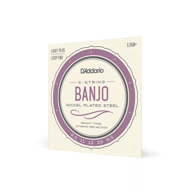 D’Addario 9.5-20 Light Banjo String Plus Set