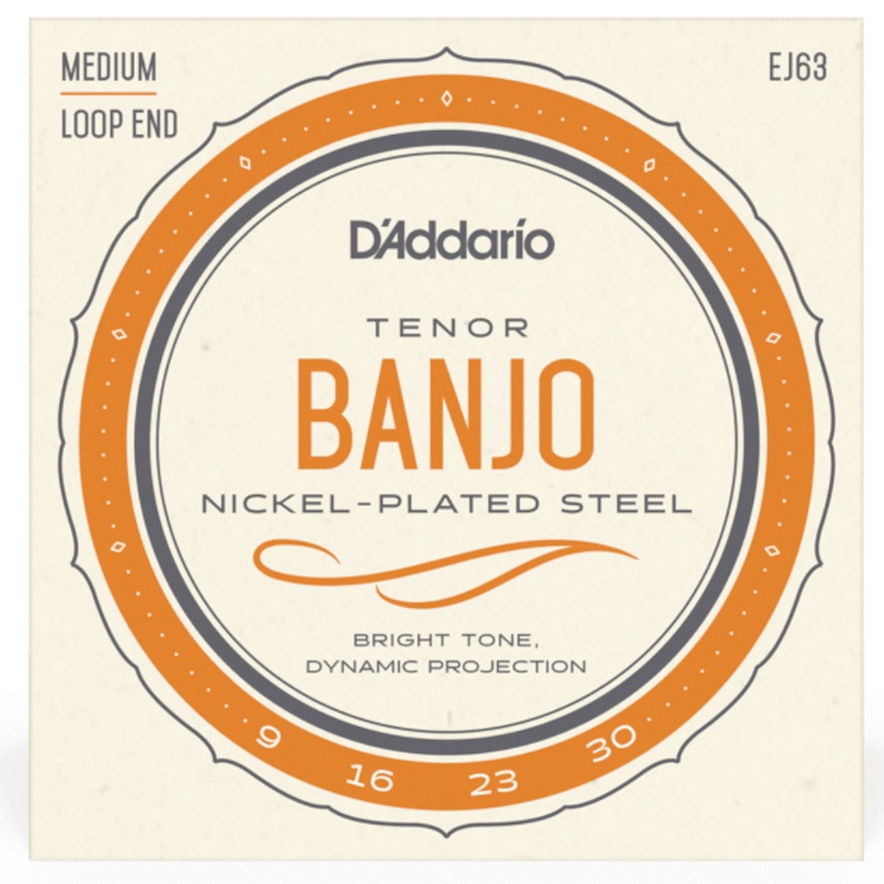 D’addario 4-String Tenor Banjo Strings – (09-30)