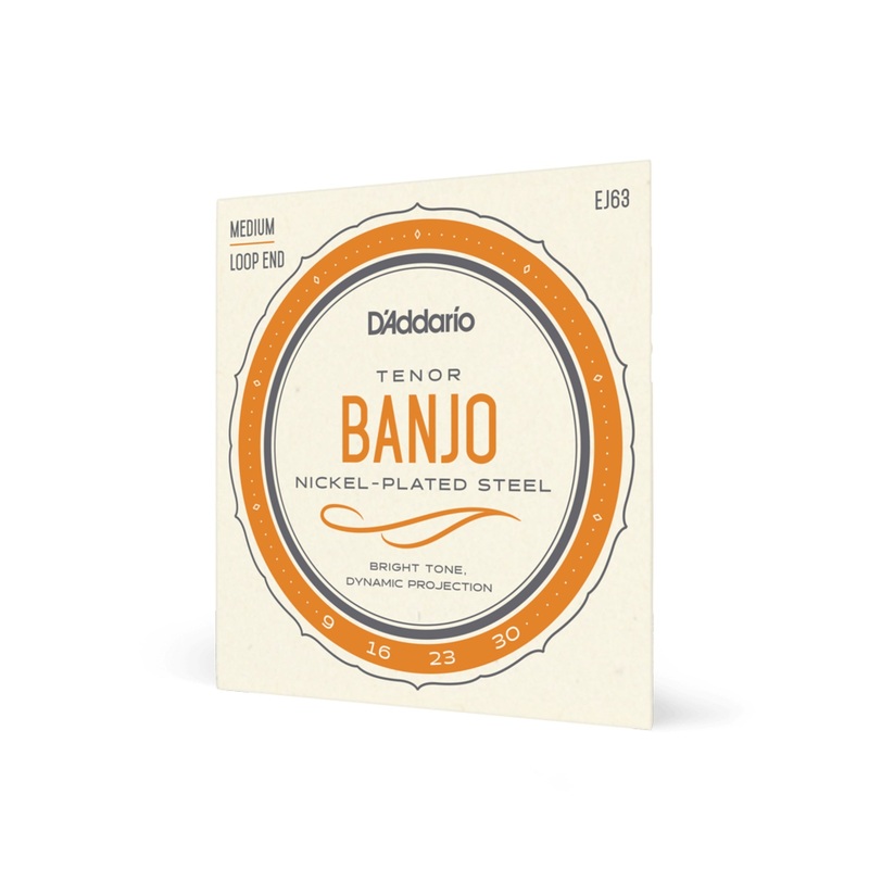 D’Addario Tenor Banjo Strings – 4-String – Nickel 09-30 Medium