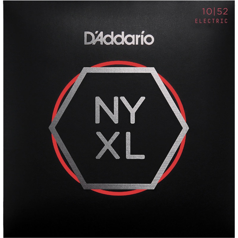 D’Addario NYXL1052 Nickel Wound Electric Guitar Strings Light Top / Heavy Bottom 10-52