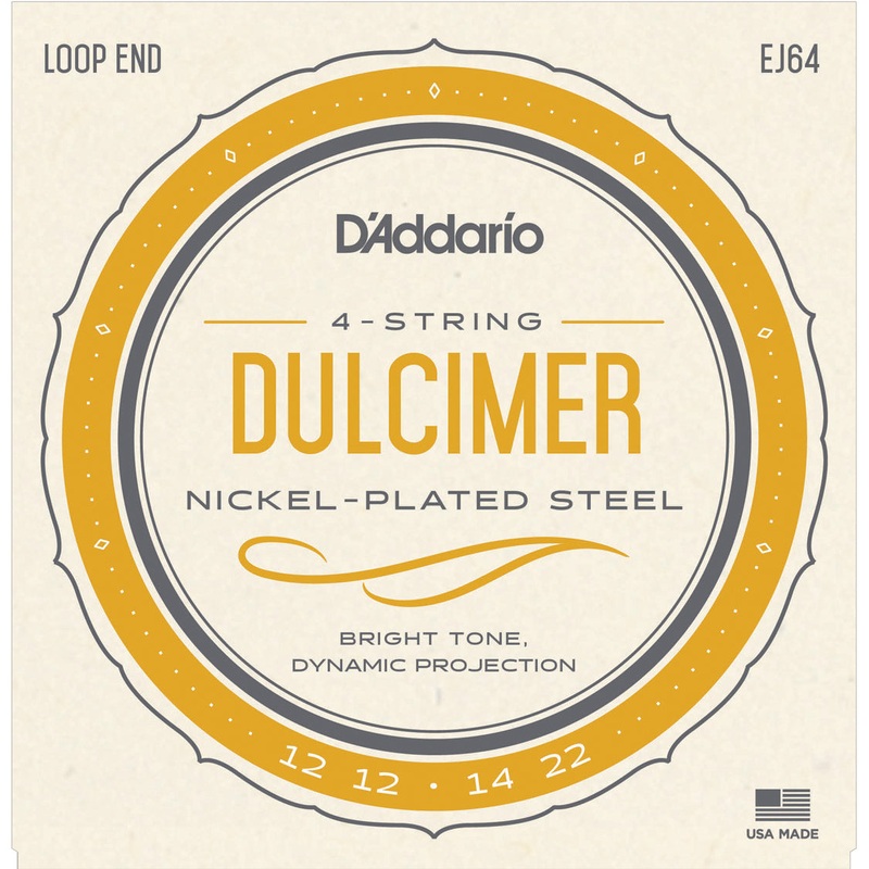 D’Addario EJ64 4-String Dulcimer Strings