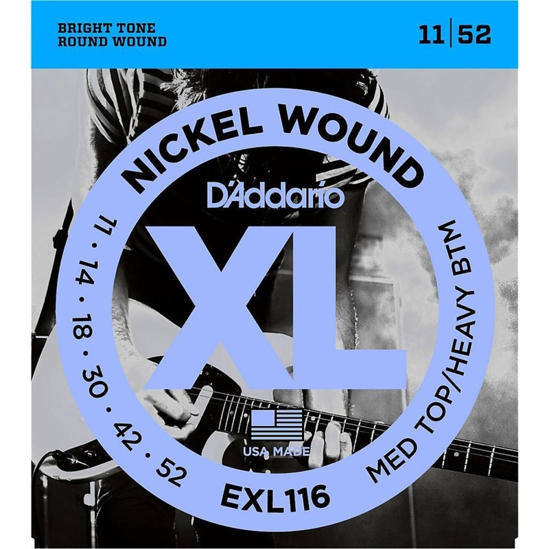 D’Addario Guitar Strings – XL Nickel Electric Guitar Strings – EXL116