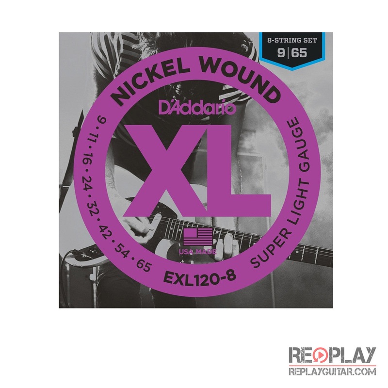 D’Addario EXL120-8 Nickel Wound 8-String (Super Light)