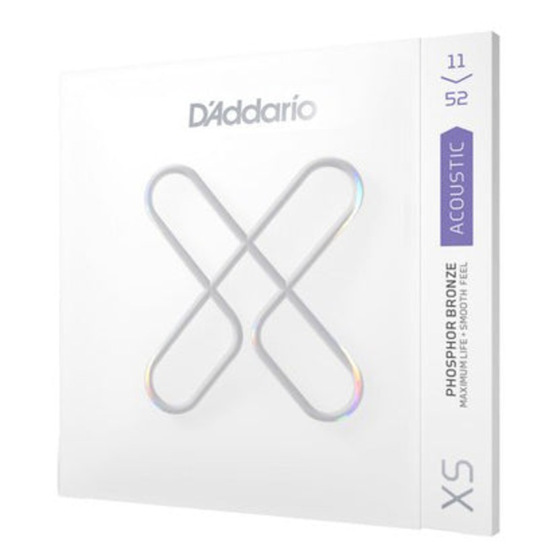 D’addario XS Acoustic Strings Phosphor Bronze Custom Light 11-52