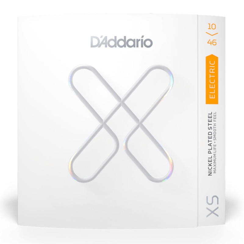 D’Addario XSE1046 Regular Light Coated Electric Strings, 10-46
