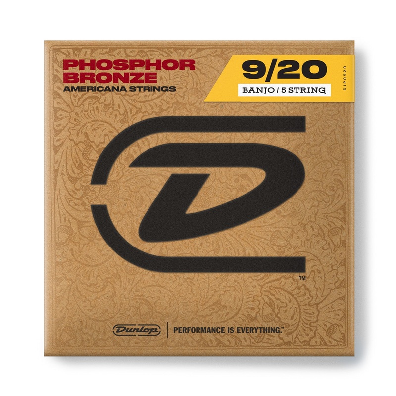 Dunlop DJP0920 Phosphor Bronze Light Gauge Banjo Strings