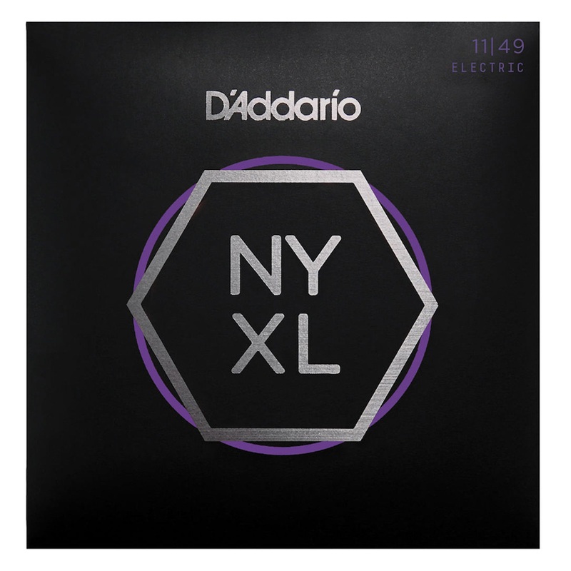 D’Addario NYXL Medium 11-49 Nickel Wound Electric Guitar Strings