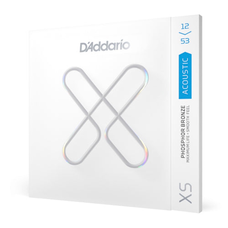 D’Addario XS Acoustic Strings Phosphor Bronze Light 12-53