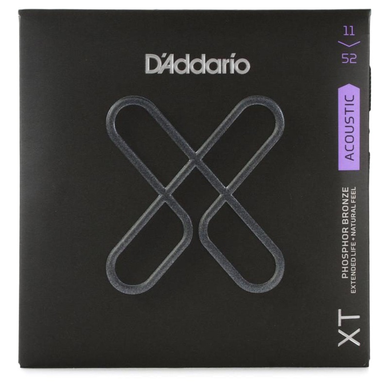 D’Addario XT Acoustic Phosphor Bronze Strings, 11-52