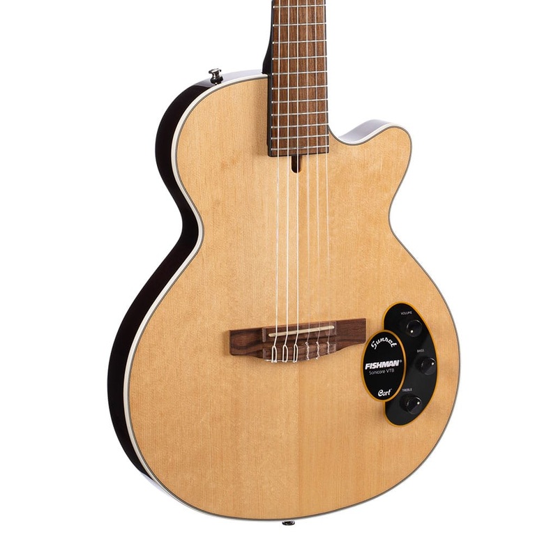 Cort Sunset Nylectric Nylon-String Guitar – Natural