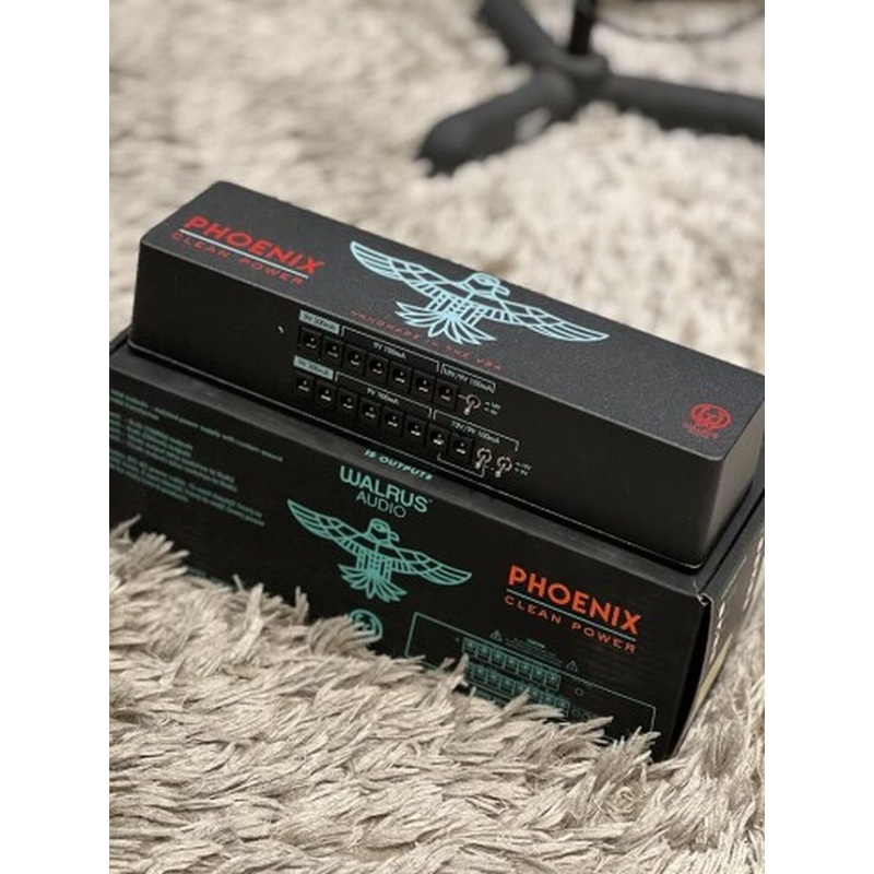 Walrus Audio Phoenix 15-output Power Supply V2, 230V UK Single variant